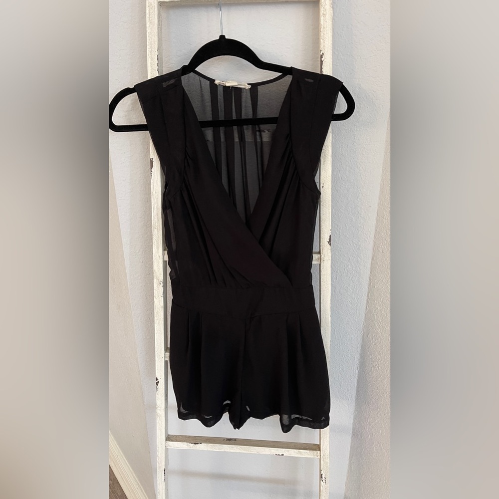 One clothing black romper xs